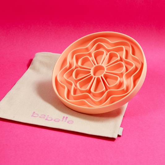 Die Petal Lickmat - Pfirsich