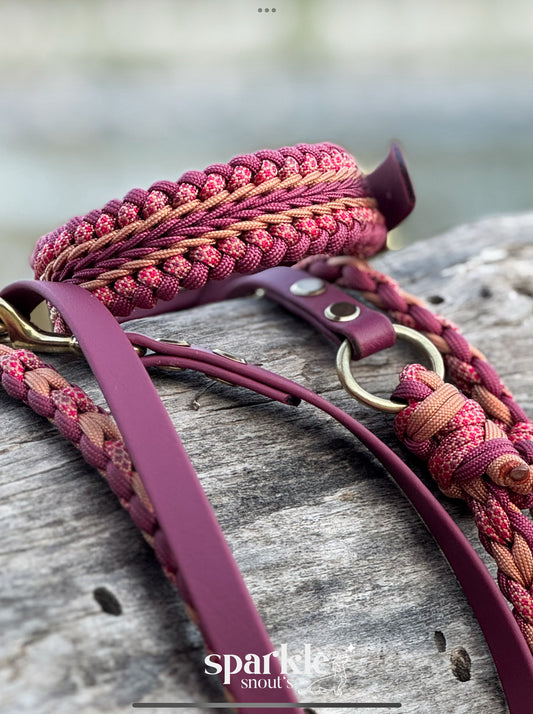 Halsband HIGHLAND in Vino & Kupfer