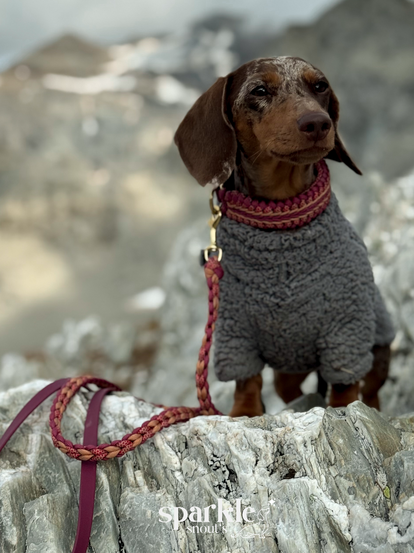 Halsband HIGHLAND in Vino & Kupfer