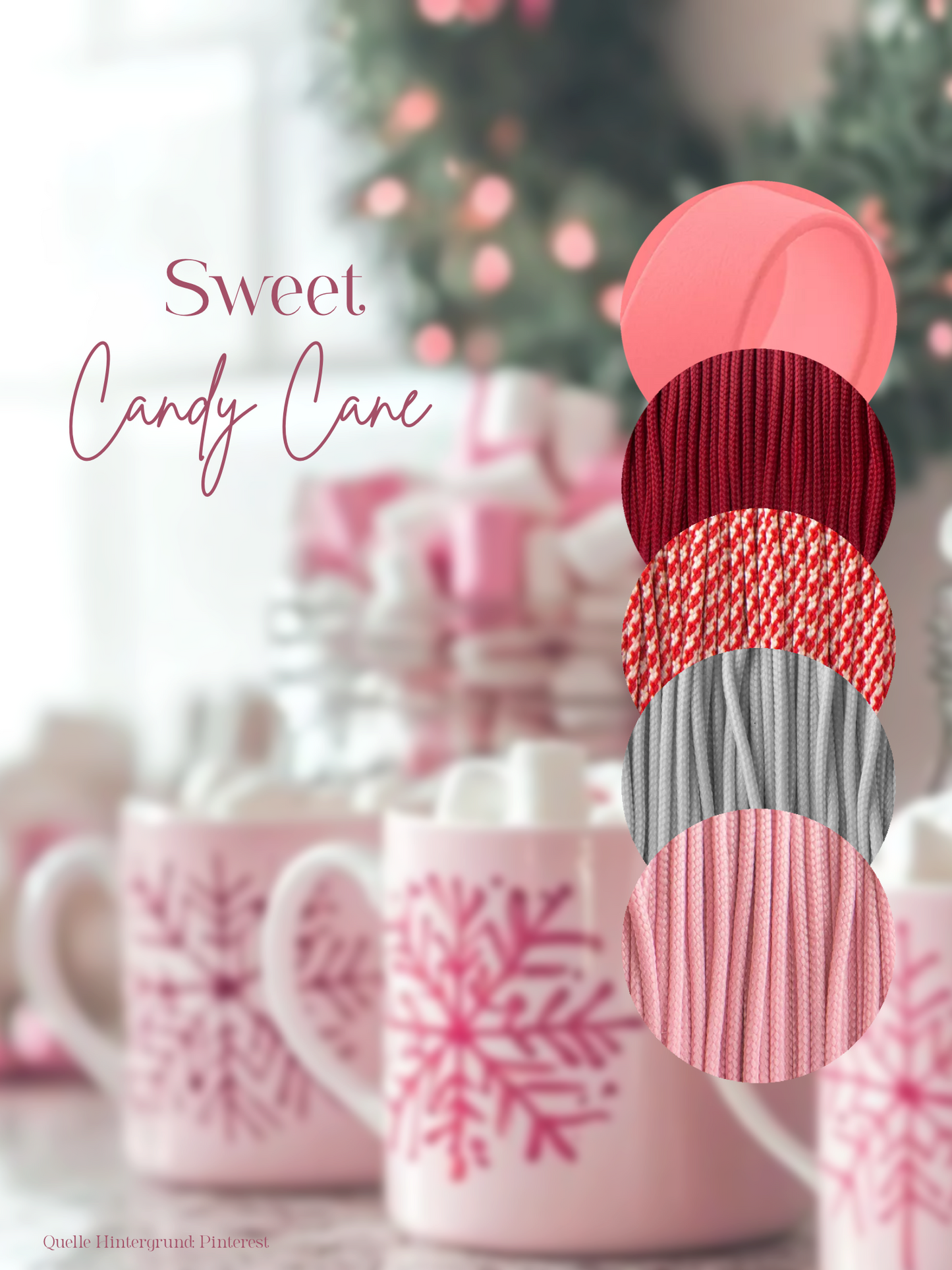 Halsband HIGHLAND 'Sweet Candy Cane‘
