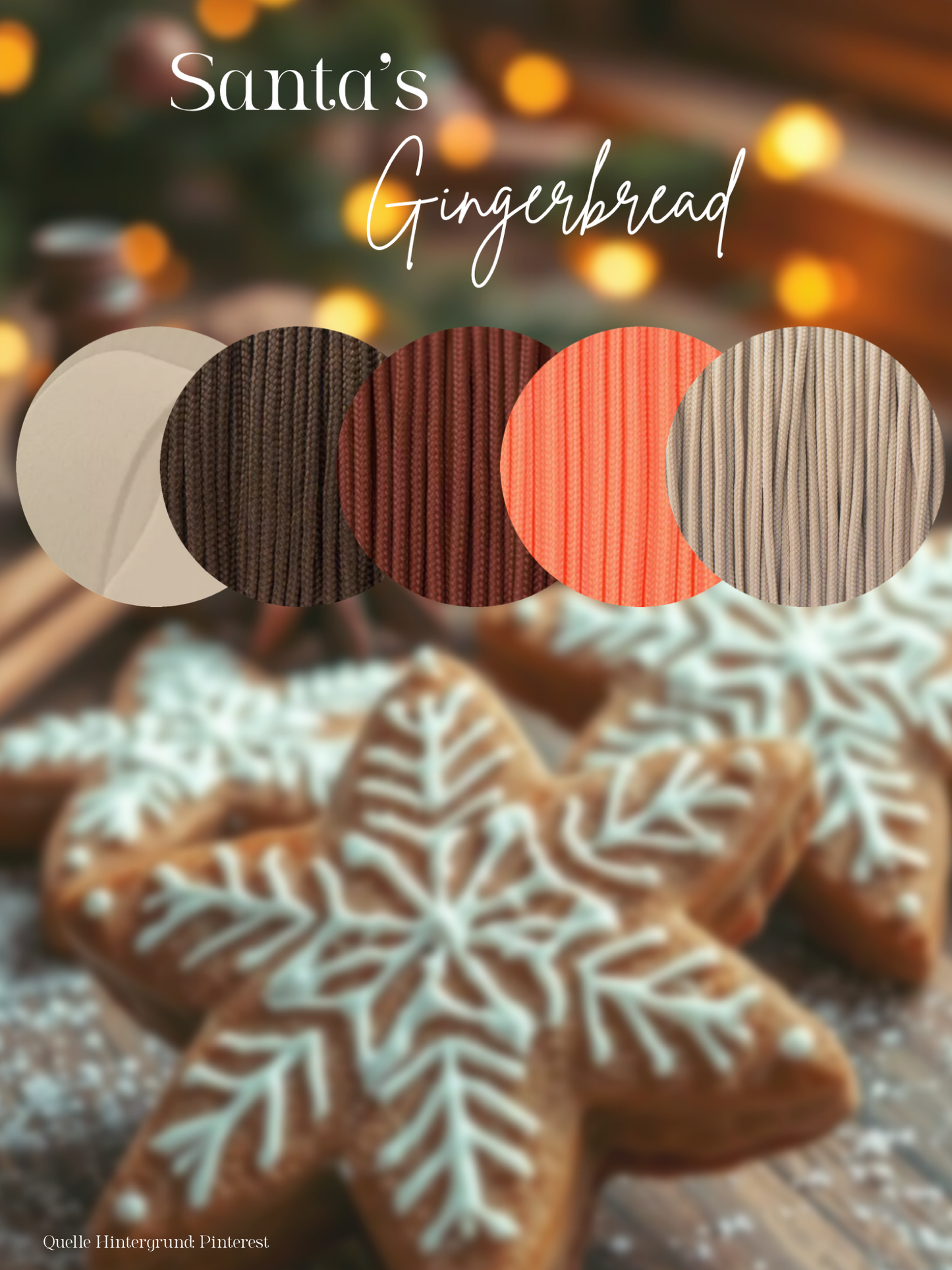 Leine VENICE 'Santa‘s Gingerbread‘